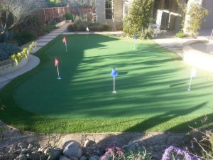 Artificial Grass Golf Putting Green Contractor, Synthetic Lawn Putting Greens Installation Las Vegas NV